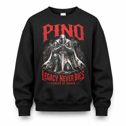 PINO HS90-K04-109 - NAME Legacy Never Dies Forged By Honor Personalized Knight