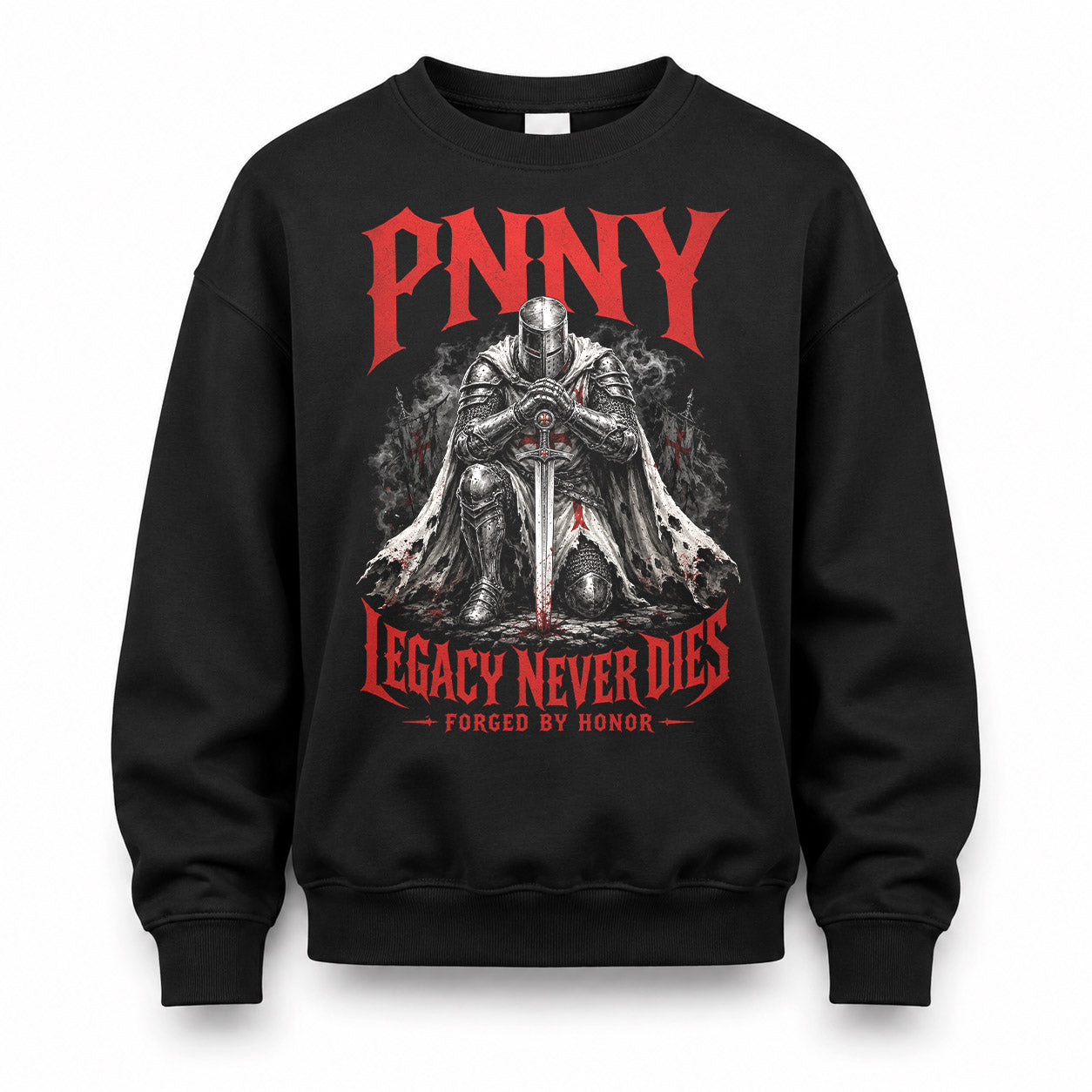 PNNY HS90-K04-109 - NAME Legacy Never Dies Forged By Honor Personalized Knight