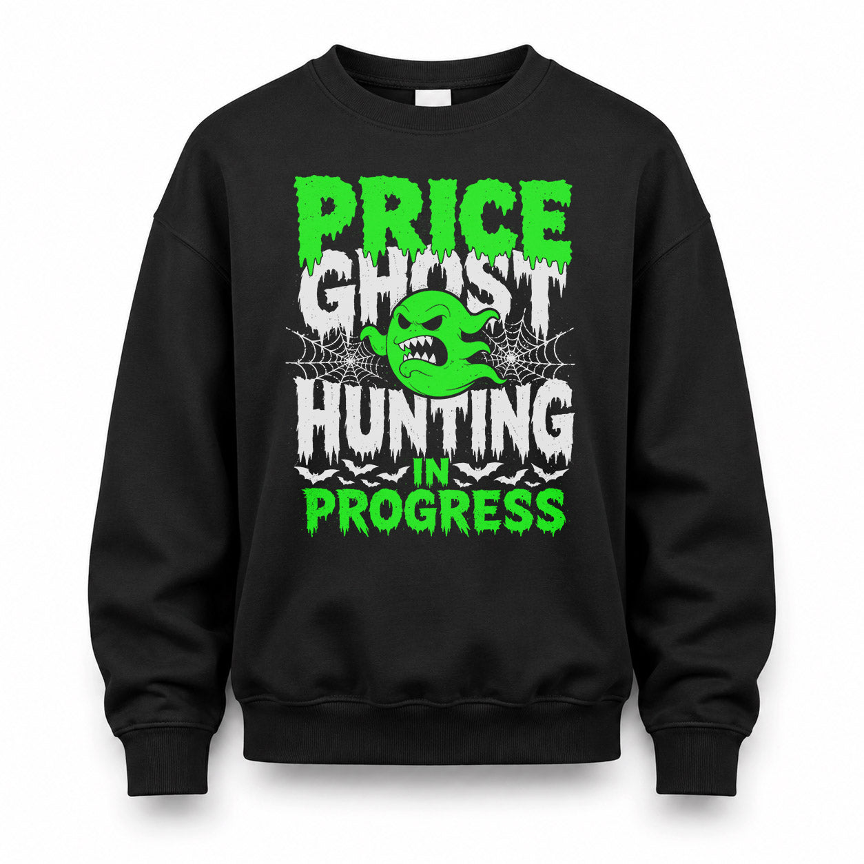 PRICE HW22-K06-109 - NAME Ghost Hunting In Progress Personalized Halloween Shirt