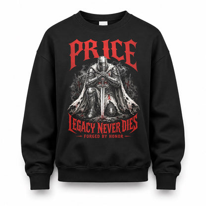 PRICE HS90-K04-109 - NAME Legacy Never Dies Forged By Honor Personalized Knight