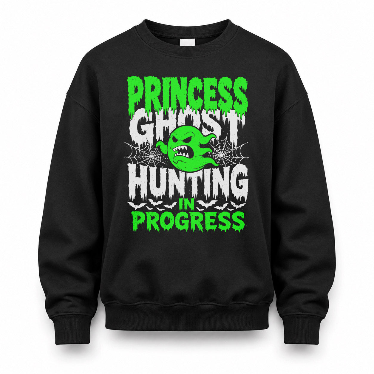 PRINCESS HW22-K06-109 - NAME Ghost Hunting In Progress Personalized Halloween Shirt