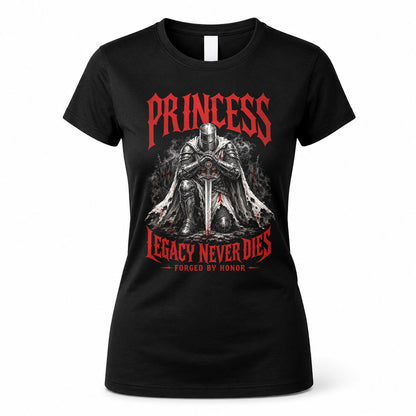 PRINCESS HS90-K04-109 - NAME Legacy Never Dies Forged By Honor Personalized Knight
