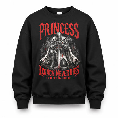 PRINCESS HS90-K04-109 - NAME Legacy Never Dies Forged By Honor Personalized Knight