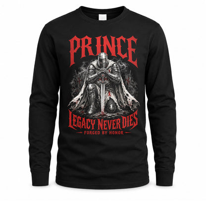 PRINCE HS90-K04-109 - NAME Legacy Never Dies Forged By Honor Personalized Knight