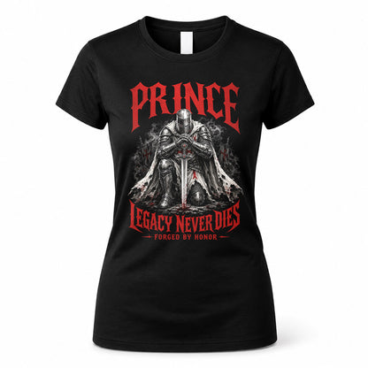 PRINCE HS90-K04-109 - NAME Legacy Never Dies Forged By Honor Personalized Knight
