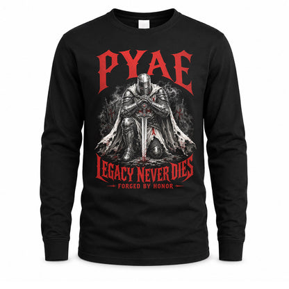 PYAE HS90-K04-109 - NAME Legacy Never Dies Forged By Honor Personalized Knight