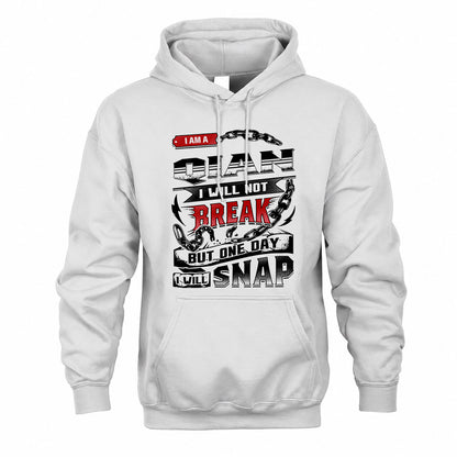 QIAN HP28-K4-129 – Personalized Name Quote T-Shirt “I Will Not Break, But One Day I Will Snap”