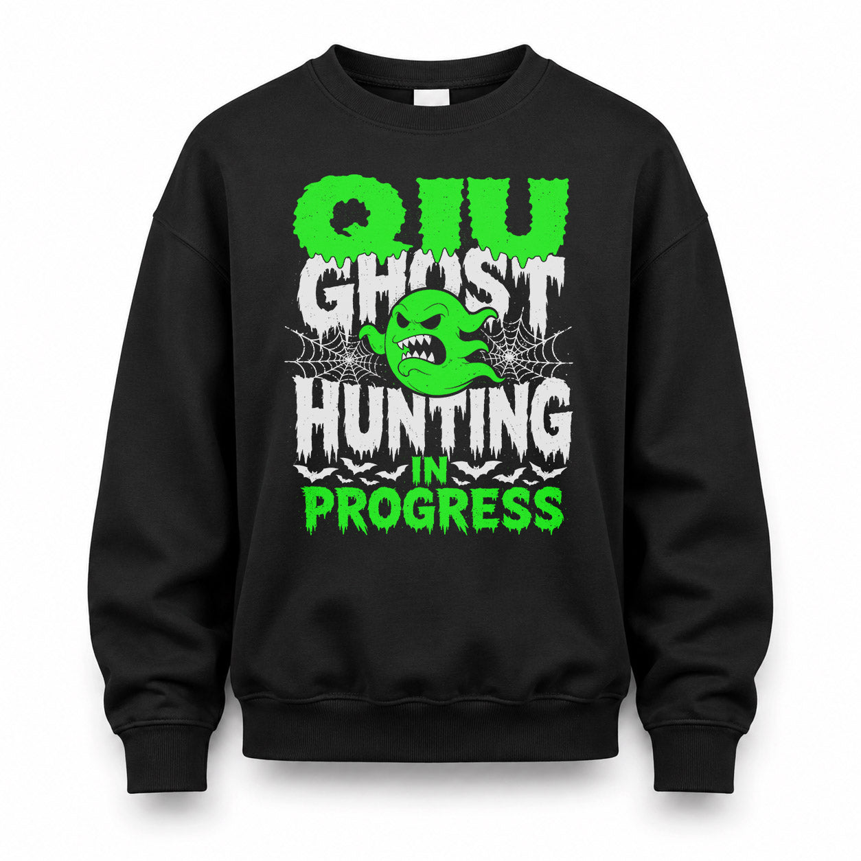 QIU HW22-K06-109 - NAME Ghost Hunting In Progress Personalized Halloween Shirt