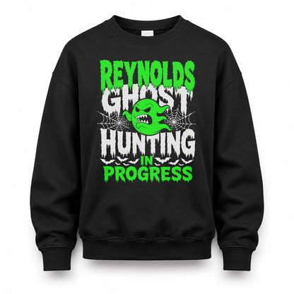 REYNOLDS HW22-K06-109 - NAME Ghost Hunting In Progress Personalized Halloween Shirt