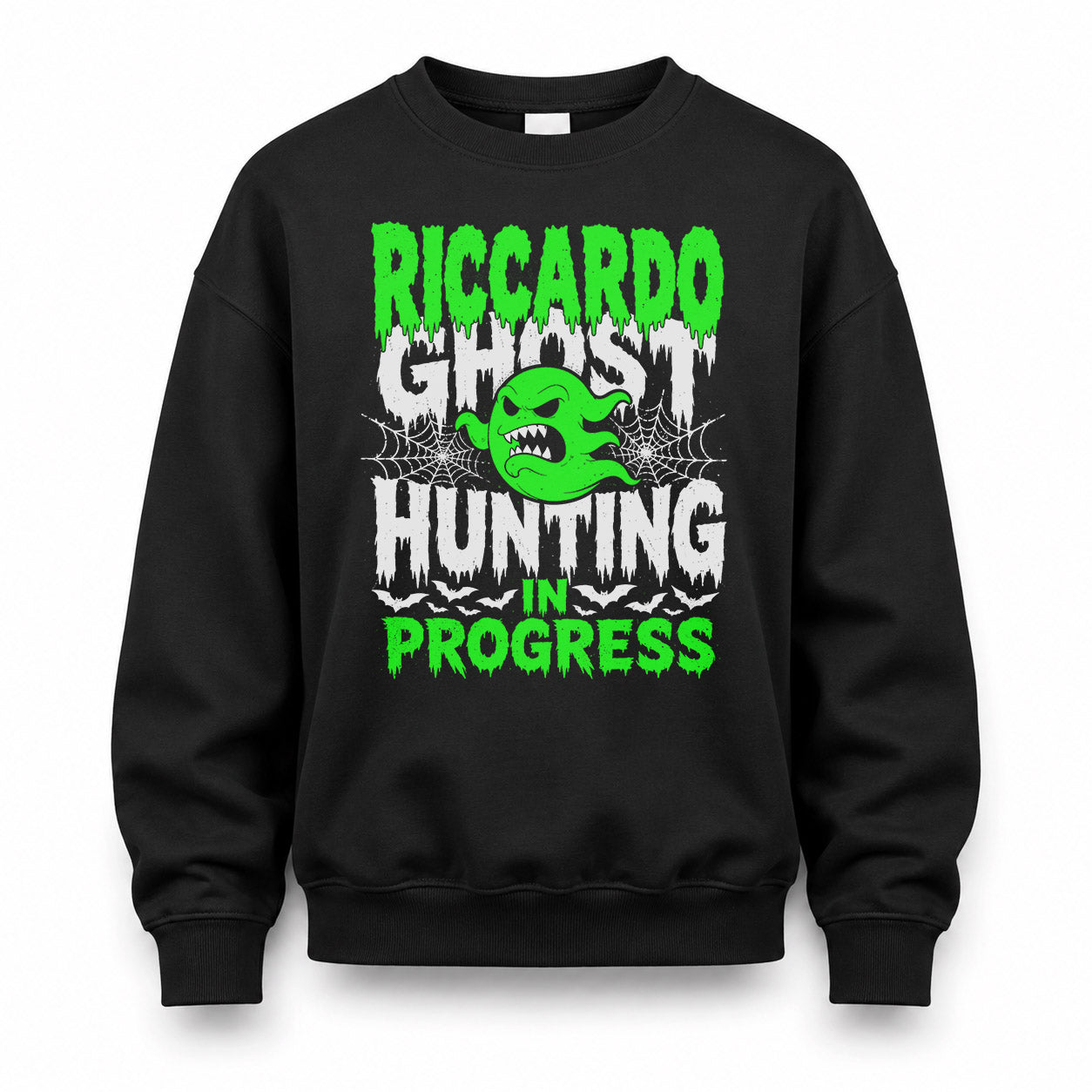 RICCARDO HW22-K06-109 - NAME Ghost Hunting In Progress Personalized Halloween Shirt