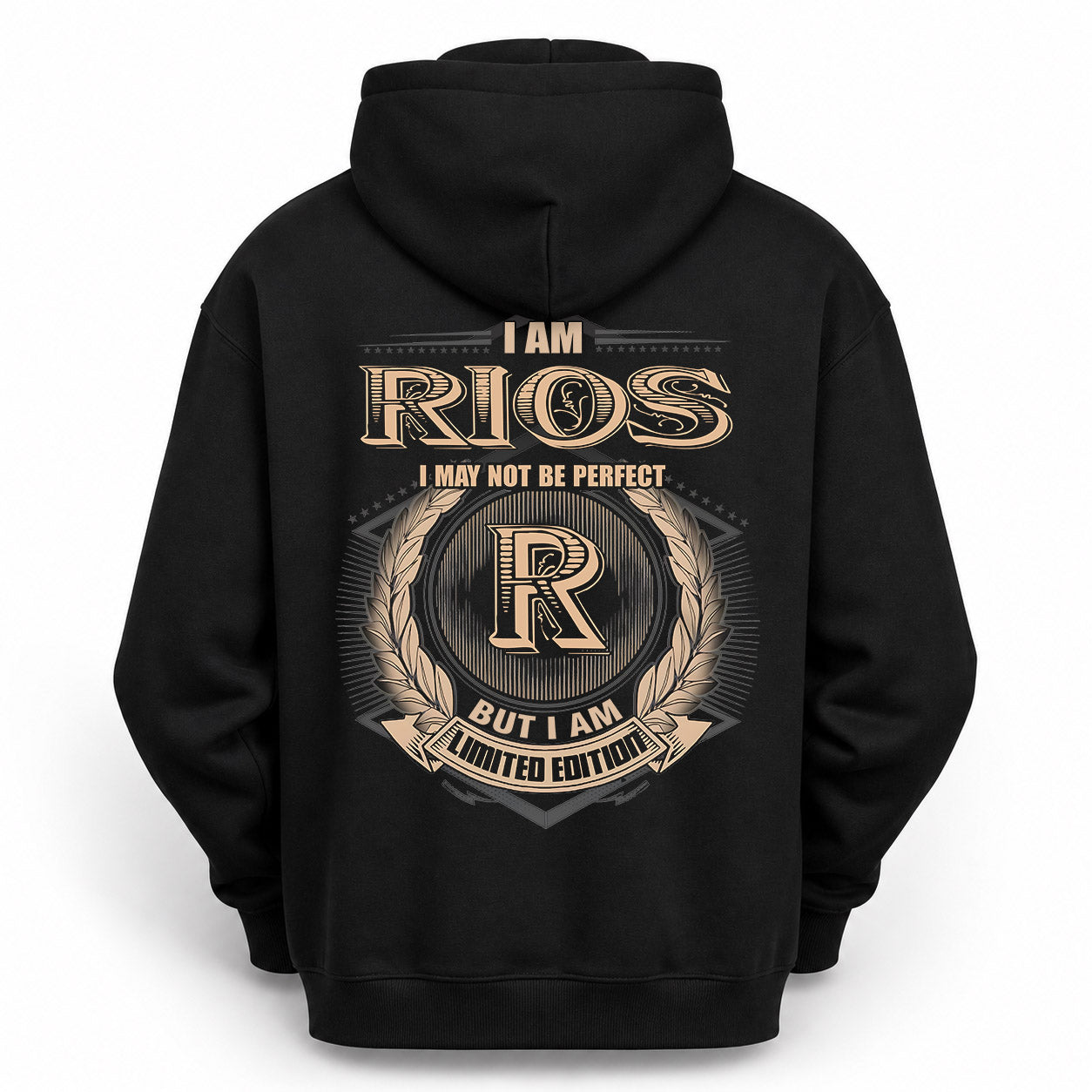 RIOS PH55-T25-Personalized Name Quote Apparel “I Am NAME May Not Be Perfect But I Am Limited Edition”