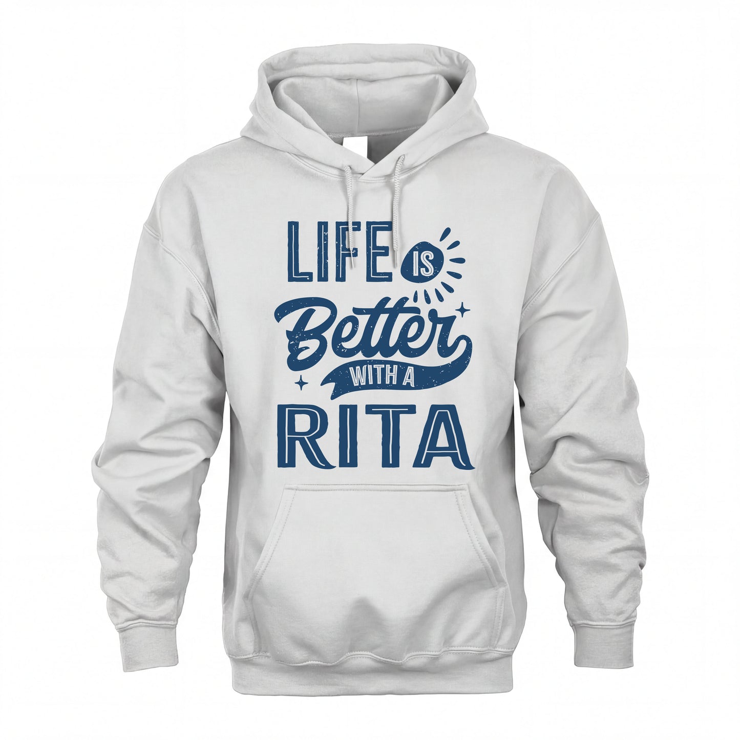 RITA HH88-K2–Personalized Name Quote T-Shirt Life Is Better With Unisex Gift