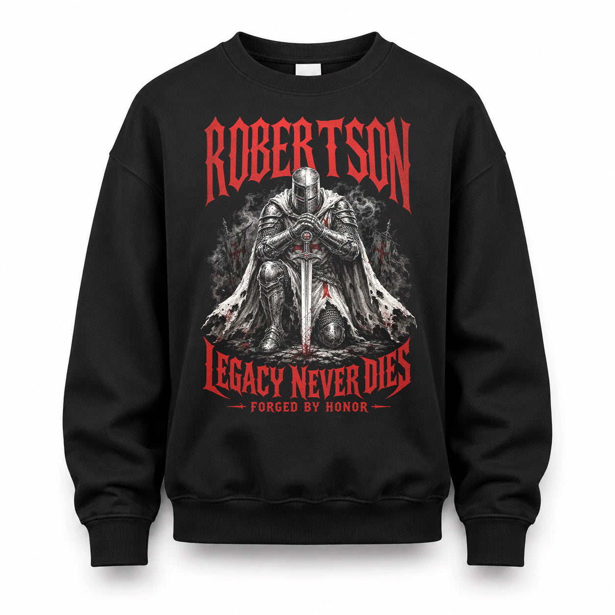 ROBERTSON HS90-K04-109 - NAME Legacy Never Dies Forged By Honor Personalized Knight