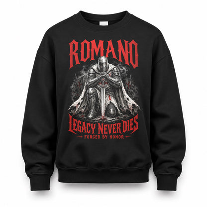 ROMANO HS90-K04-109 - NAME Legacy Never Dies Forged By Honor Personalized Knight