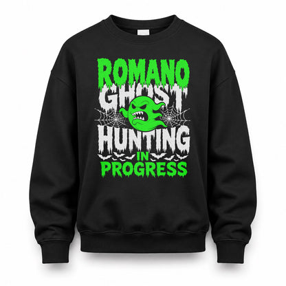 ROMANO HW22-K06-109 - NAME Ghost Hunting In Progress Personalized Halloween Shirt