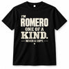 ROMERO P6-K4-228 Personalized Funny Quote Apparel “I’m NAME – One of a Kind, Never a Copy”