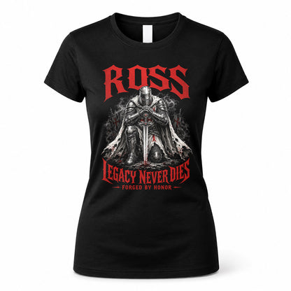 ROSS HS90-K04-109 - NAME Legacy Never Dies Forged By Honor Personalized Knight