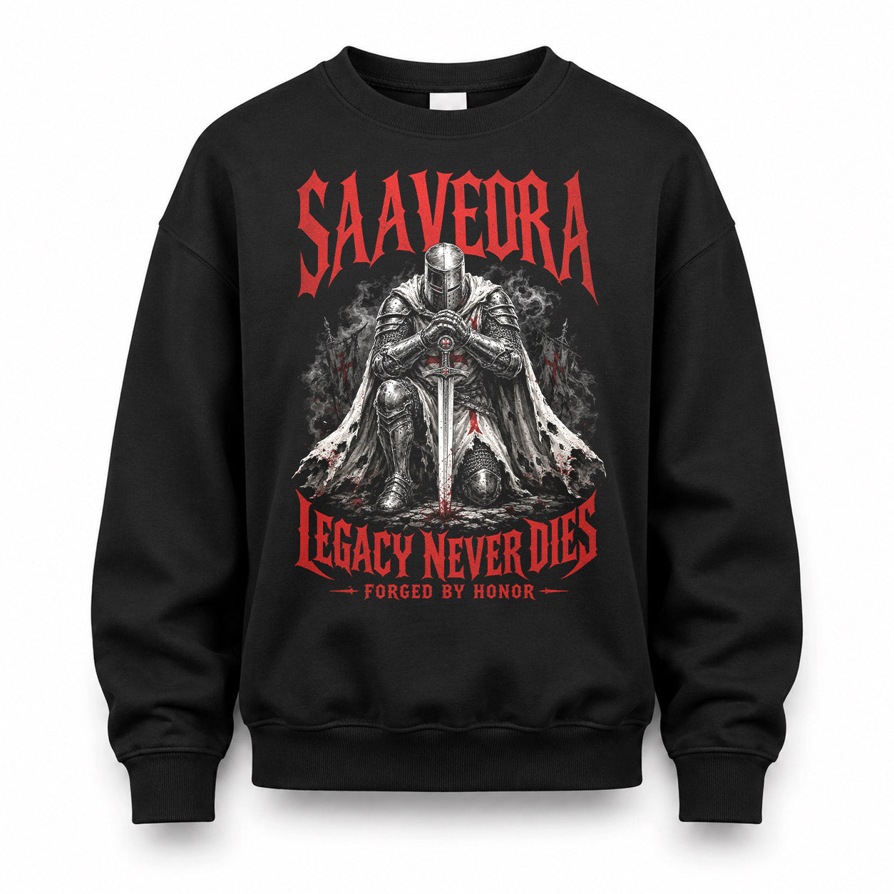 SAAVEDRA HS90-K04-109 - NAME Legacy Never Dies Forged By Honor Personalized Knight