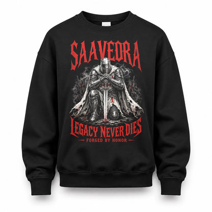 SAAVEDRA HS90-K04-109 - NAME Legacy Never Dies Forged By Honor Personalized Knight