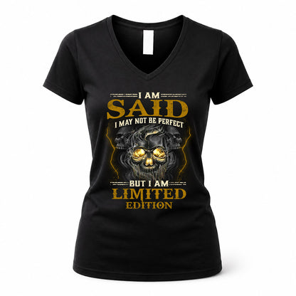 SAID LM66-K04-125 - NAME I May Not Be Perfect But I Am Limited Edition