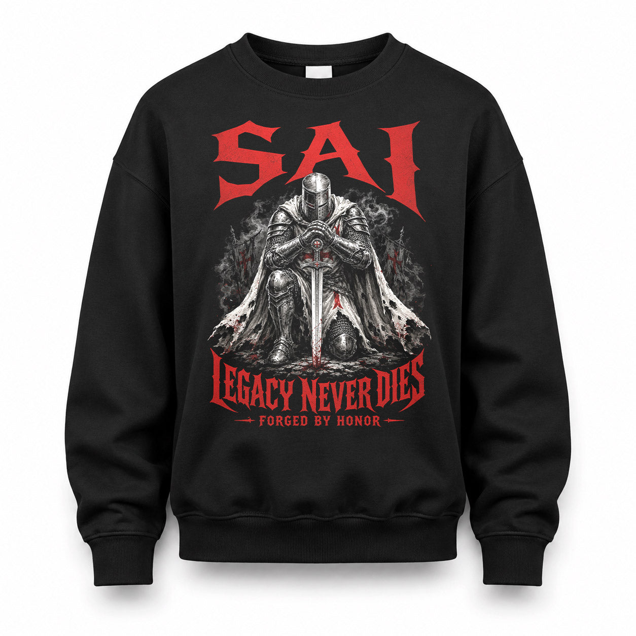 SAI HS90-K04-109 - NAME Legacy Never Dies Forged By Honor Personalized Knight