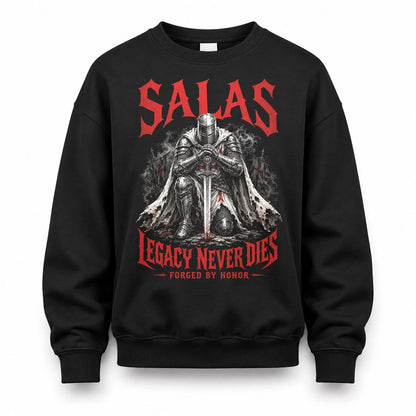 SALAS HS90-K04-109 - NAME Legacy Never Dies Forged By Honor Personalized Knight