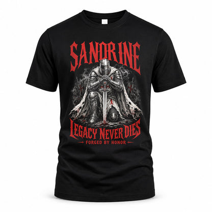 SANDRINE HS90-K04-109 - NAME Legacy Never Dies Forged By Honor Personalized Knight