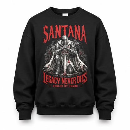 SANTANA HS90-K04-109 - NAME Legacy Never Dies Forged By Honor Personalized Knight