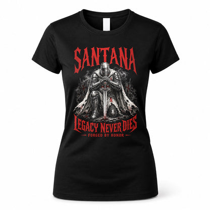 SANTANA HS90-K04-109 - NAME Legacy Never Dies Forged By Honor Personalized Knight