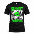 SCHMIDT HW22-K06-109 - NAME Ghost Hunting In Progress Personalized Halloween Shirt