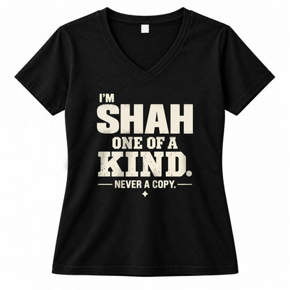 SHAH P6-K4-228 Personalized Funny Quote Apparel “I’m NAME – One of a Kind, Never a Copy”