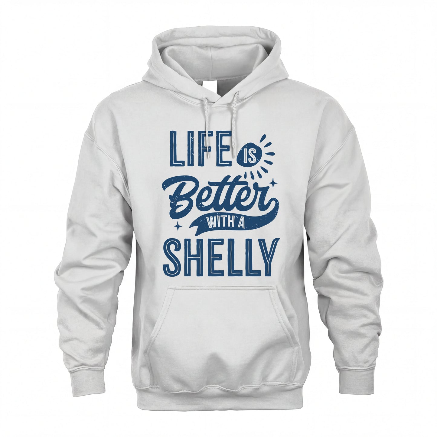 SHELLY HH88-K2–Personalized Name Quote T-Shirt Life Is Better With Unisex Gift