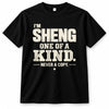SHENG P6-K4-228 Personalized Funny Quote Apparel “I’m NAME – One of a Kind, Never a Copy”