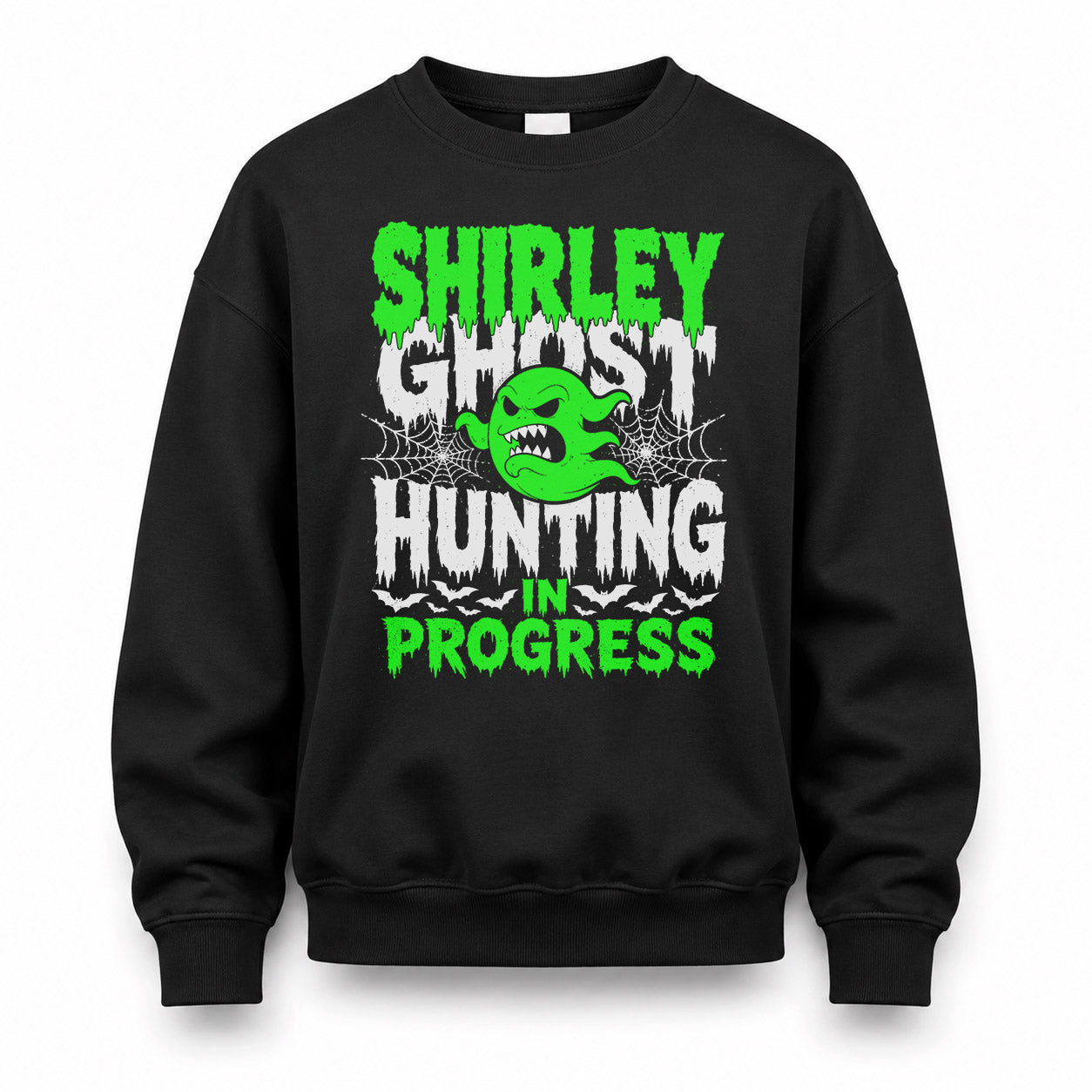 SHIRLEY HW22-K06-109 - NAME Ghost Hunting In Progress Personalized Halloween Shirt