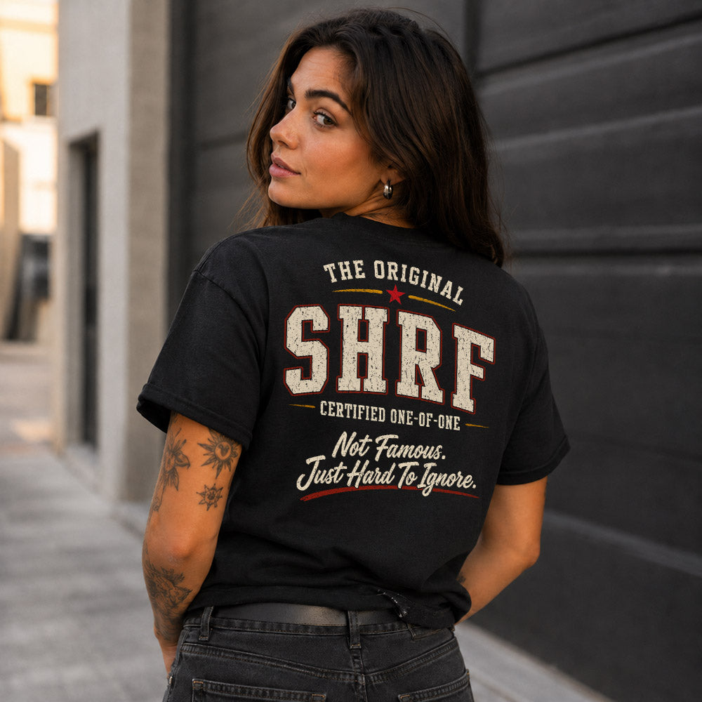 SHRF W68-F2-168 – Personalized Original Issue Apparel “The Original NAME Certified One-of-One"
