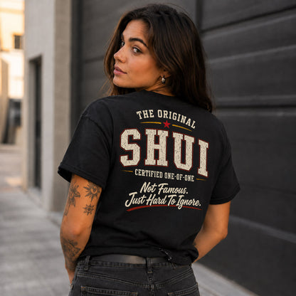 SHUI W68-F2-168 – Personalized Original Issue Apparel “The Original NAME Certified One-of-One"