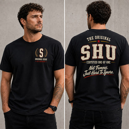 SHU W68-F2-168 – Personalized Original Issue Apparel “The Original NAME Certified One-of-One"