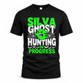 SILVA HW22-K06-109 - NAME Ghost Hunting In Progress Personalized Halloween Shirt