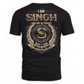 SINGH PH55-T25-Personalized Name Quote Apparel “I Am NAME May Not Be Perfect But I Am Limited Edition”