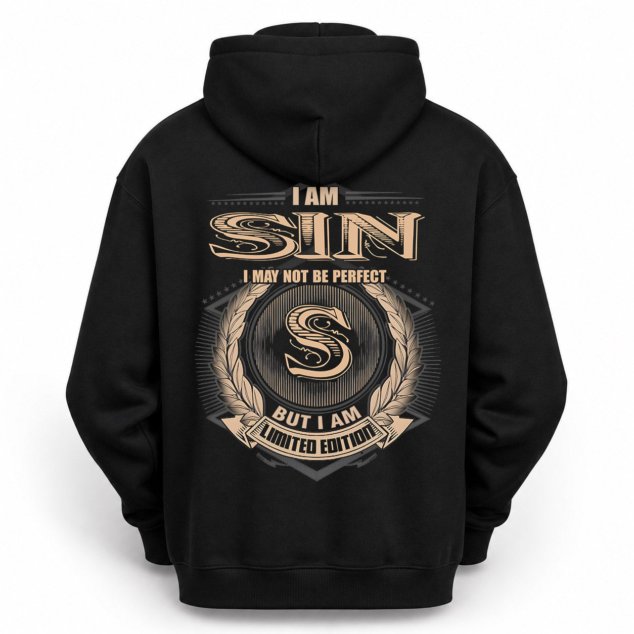 SIN PH55-T25-Personalized Name Quote Apparel “I Am NAME May Not Be Perfect But I Am Limited Edition”
