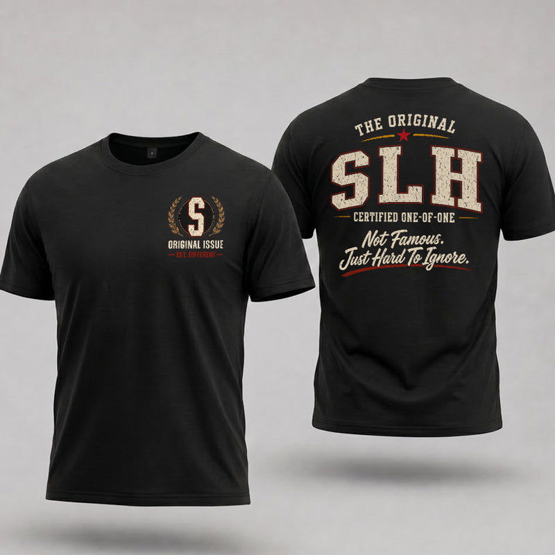 SLH W68-F2-168 – Personalized Original Issue Apparel “The Original NAME Certified One-of-One"