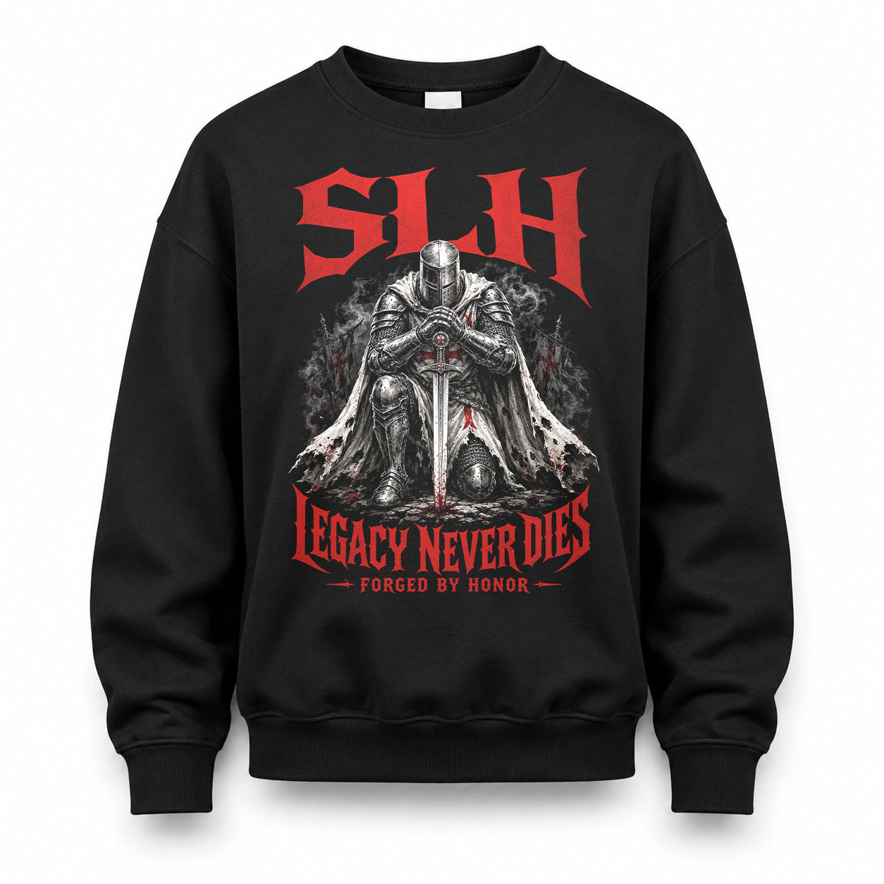SLH HS90-K04-109 - NAME Legacy Never Dies Forged By Honor Personalized Knight