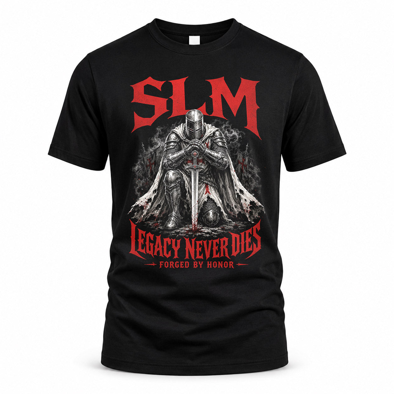 SLM HS90-K04-109 - NAME Legacy Never Dies Forged By Honor Personalized Knight