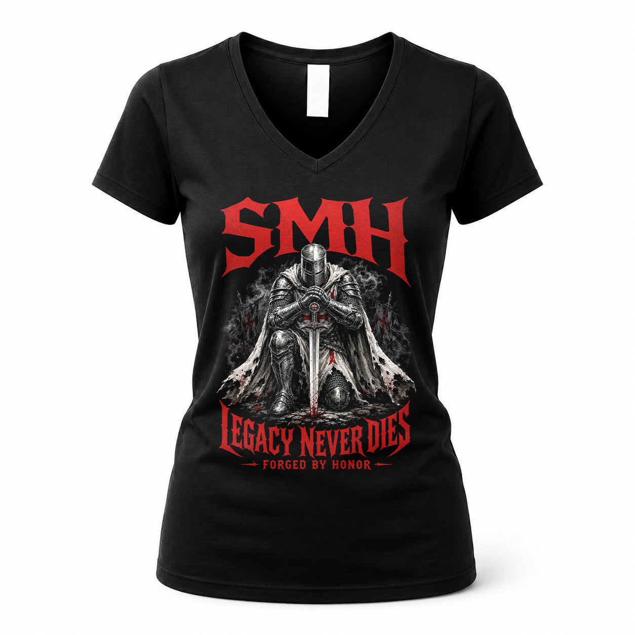 SMH HS90-K04-109 - NAME Legacy Never Dies Forged By Honor Personalized Knight