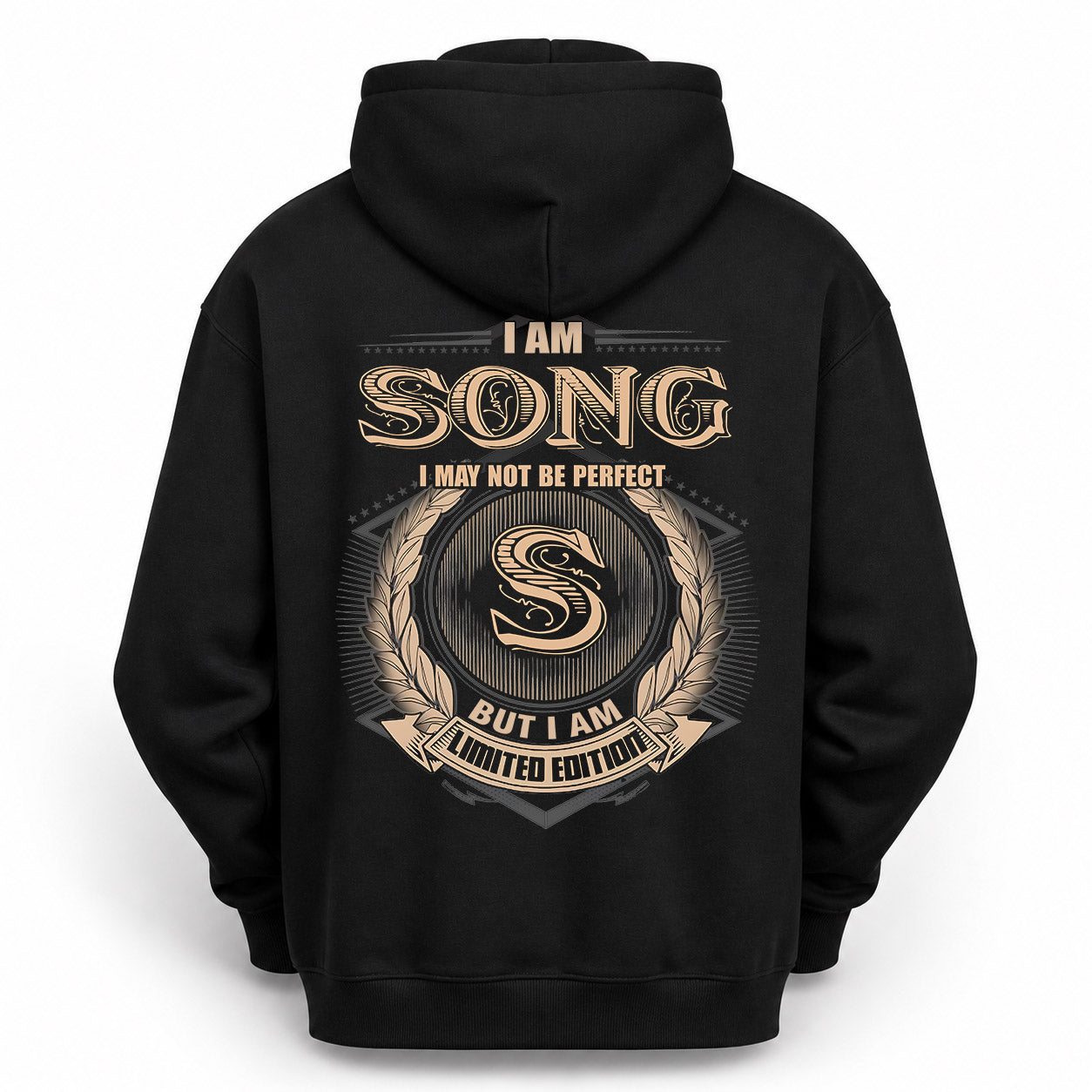 SONG PH55-T25-Personalized Name Quote Apparel “I Am NAME May Not Be Perfect But I Am Limited Edition”