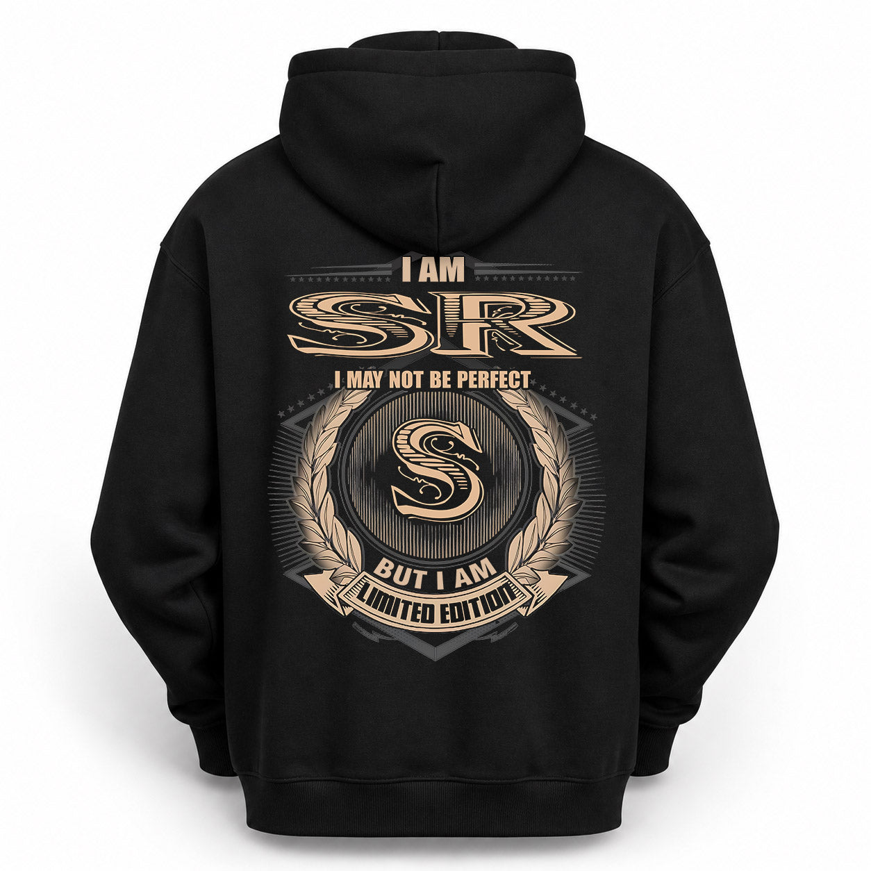 SR PH55-T25-Personalized Name Quote Apparel “I Am NAME May Not Be Perfect But I Am Limited Edition”
