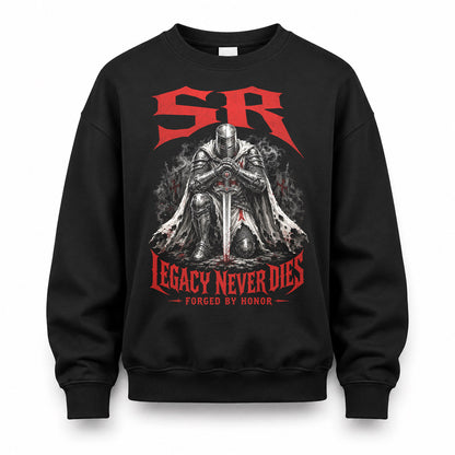 SR HS90-K04-109 - NAME Legacy Never Dies Forged By Honor Personalized Knight