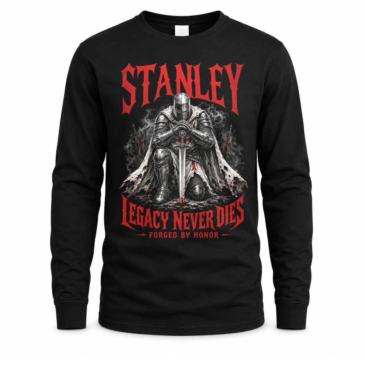 STANLEY HS90-K04-109 - NAME Legacy Never Dies Forged By Honor Personalized Knight