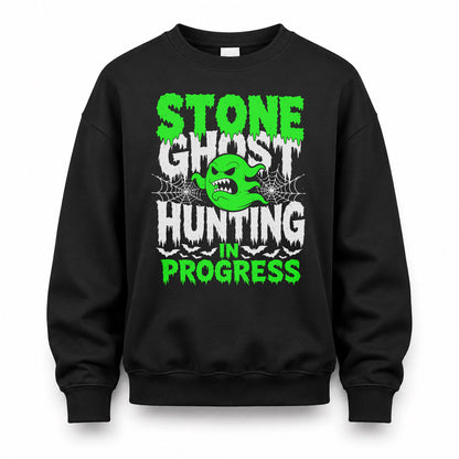 STONE HW22-K06-109 - NAME Ghost Hunting In Progress Personalized Halloween Shirt