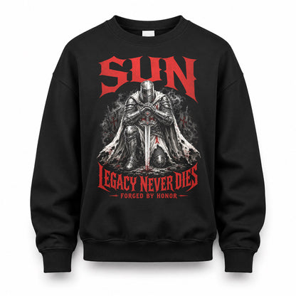 SUN HS90-K04-109 - NAME Legacy Never Dies Forged By Honor Personalized Knight